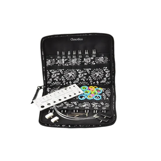 ChiaoGoo Spin Bamboo Interch. Tip Set 10cm 2.75-10.00mm (PRE-ORDER)