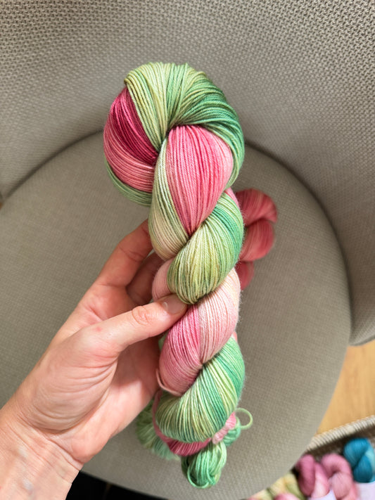 NEW!Hand Dyed yarn by Stoncusknit colour 55