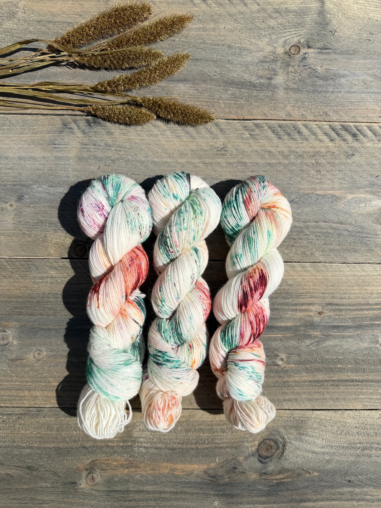 NEW!Hand Dyed yarn by Stoncusknit colour 21