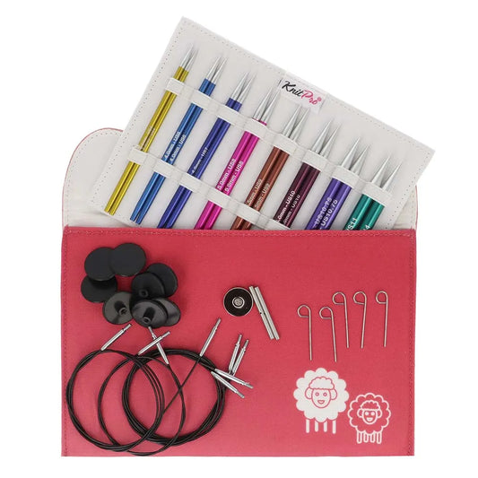 KnitPro Zing Interchang. needle tip set 13cm 3.50-8.00mm