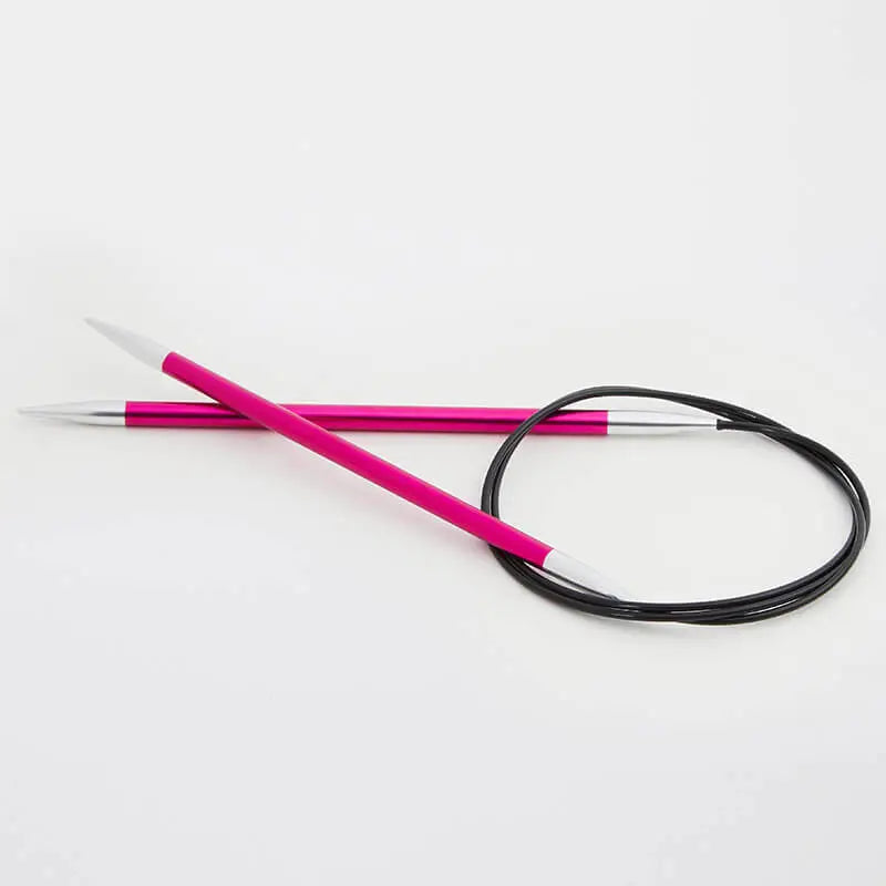 KnitPro ZING Circular Knitting Needles 80 cm