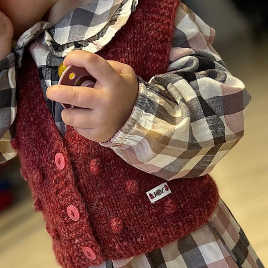 Veste bērniem "Pumpiņveste" Latviešu valodā