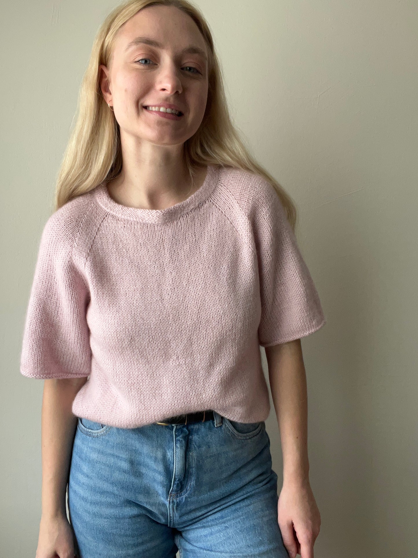 “Pamela” - three-quarter sleeve" sweater (digital product) English