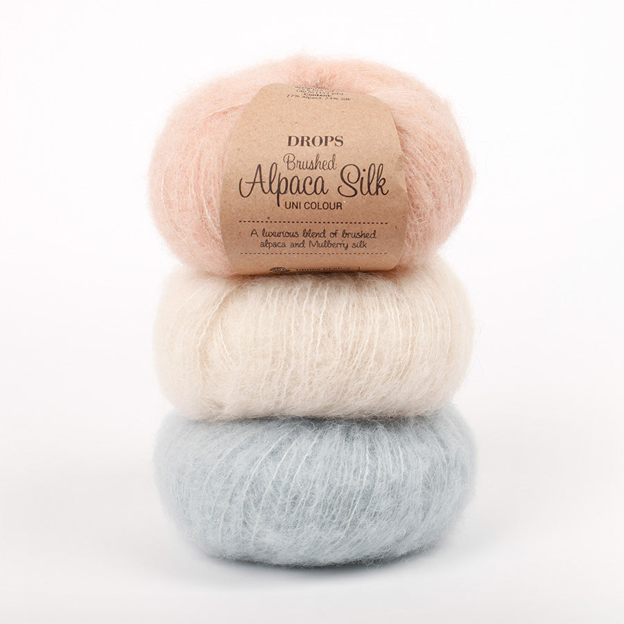 DROPS Brushed Alpaca Silk - Wool Yarn