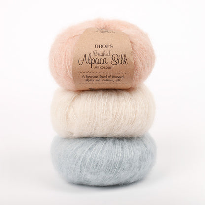 DROPS Brushed Alpaca Silk - Wool Yarn