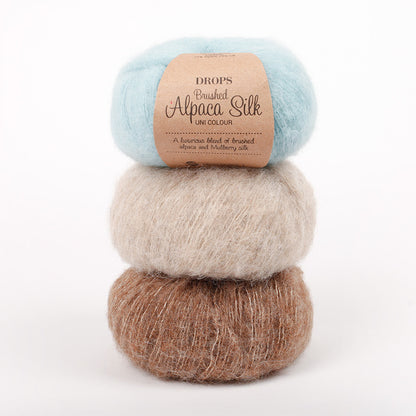 DROPS Brushed Alpaca Silk - Wool Yarn