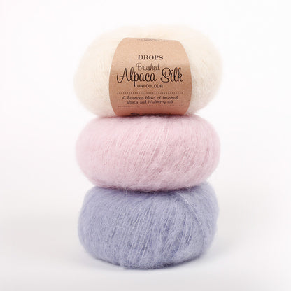 DROPS Brushed Alpaca Silk - Wool Yarn