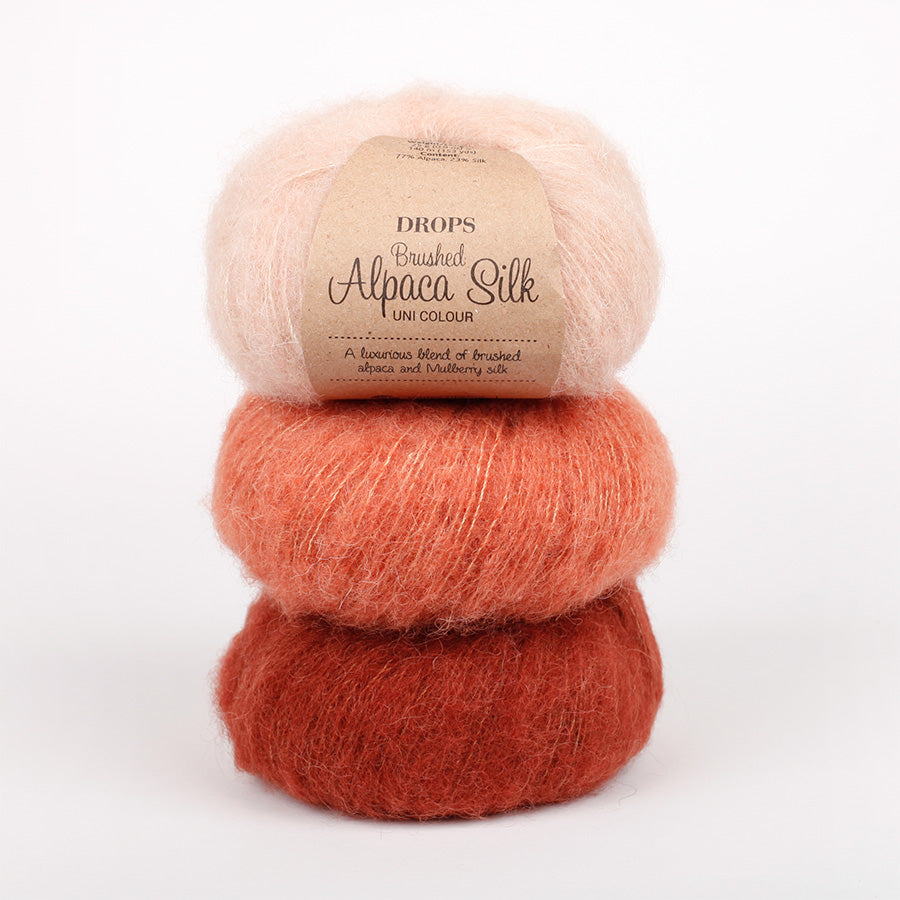 DROPS Brushed Alpaca Silk - Wool Yarn