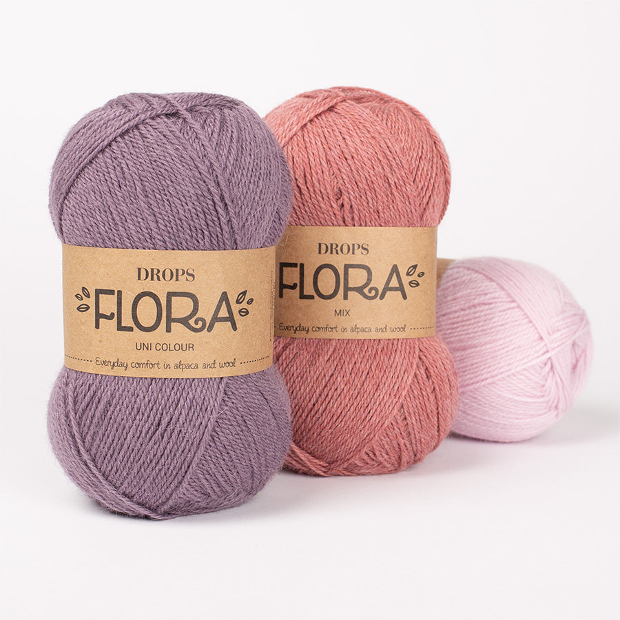 DROPS Flora - Wool Yarn