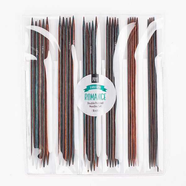 DROPS Pro Romance Double Pointed Needles Set (20cm)