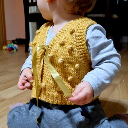 Veste bērniem "Pumpiņveste" Latviešu valodā