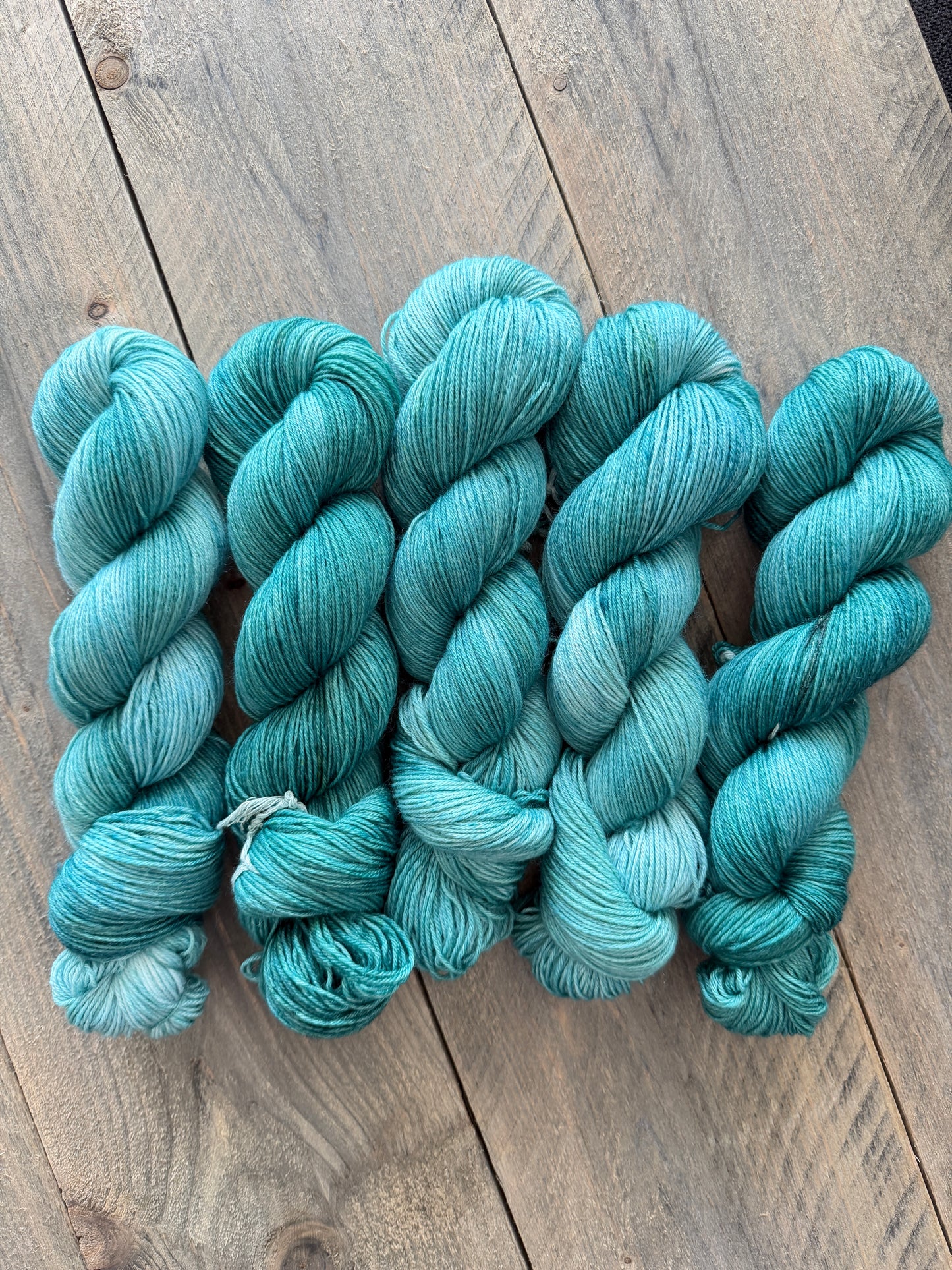 Hand Dyed yarn by Stoncusknit colour 2