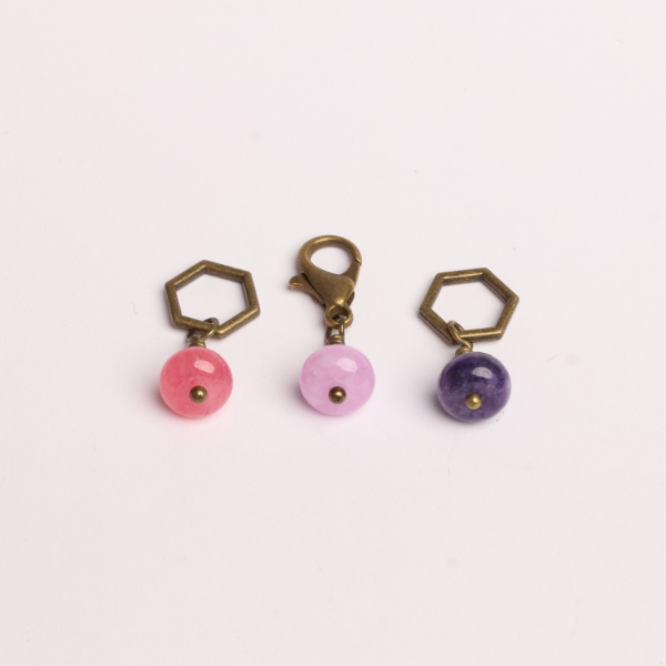 Handmade Stitch Markers no. 01/15
